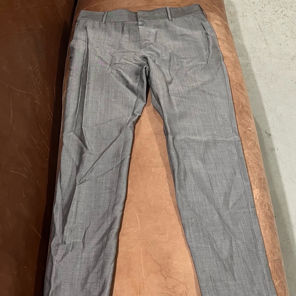 Alexander McQueen Gray Dress Pants